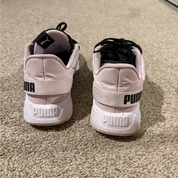 Puma Charcoal and White Athletic Shoes - Picture 4 of 7